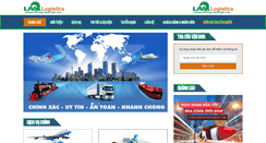 Desktop Screenshot of lamlogistics.com